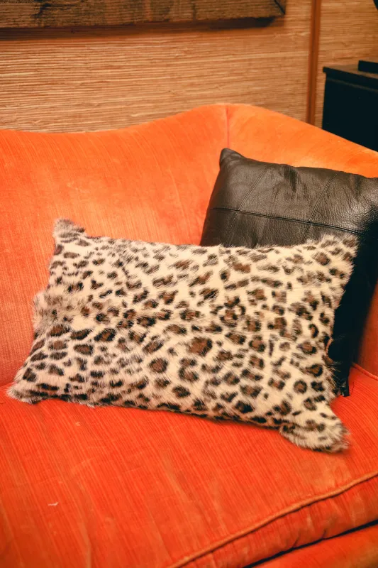 Leopard Bolster