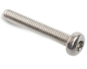 M10 X 50 TX50 PAN MACHINE SCREW ISO 14583 A2 STAINLESS STEEL