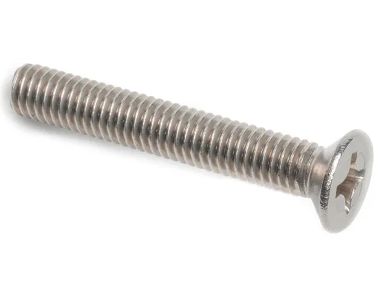 M4 X 85 PHILLIPS COUNTERSUNK MACHINE SCREW DIN 965H A2 STAINLESS STEEL
