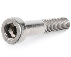 M5 X 60 LOW HEAD SOCKET CAP SCREW WITH PILOT RECESS DIN 6912 A2-70 STAINLESS STEEL