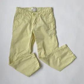 Marie-Chantal Lemon Yellow Cotton Chinos: 5 Years