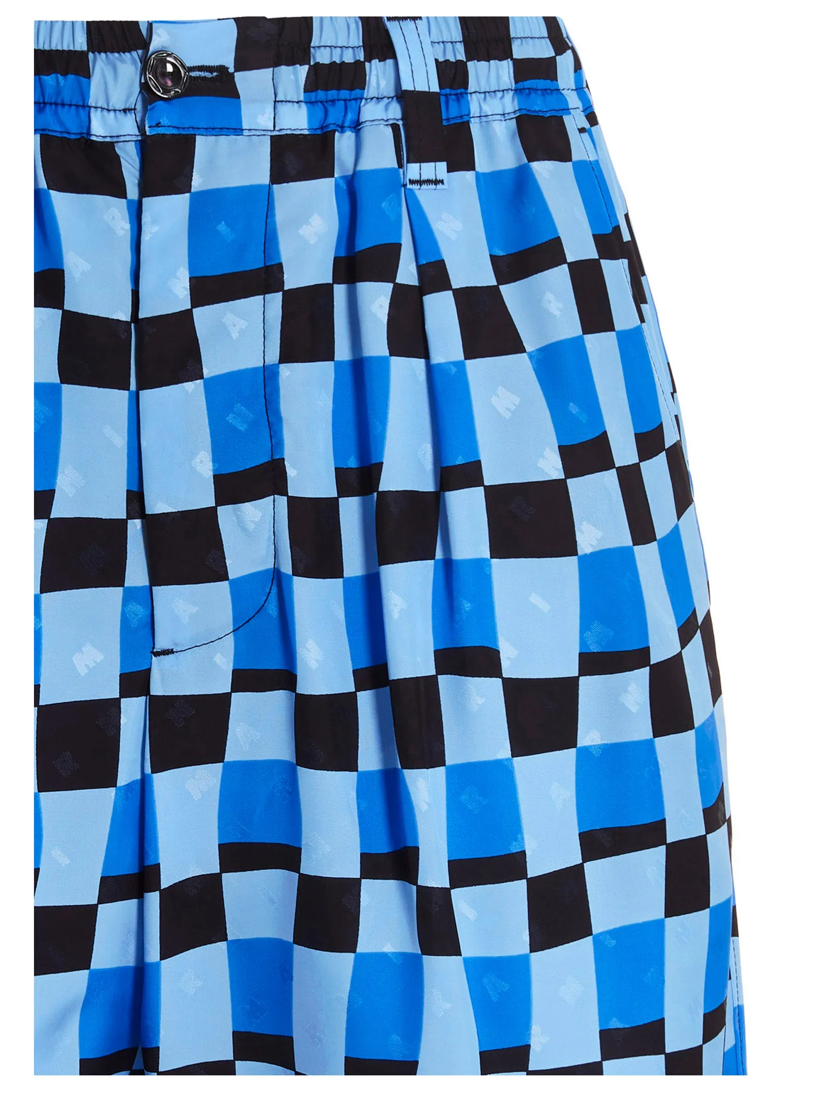 Marni Wide Leg Bermuda Shorts