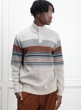 MARTIN| Textured long-sleeve Sweater||MARTIN|Pull à manches longues texturé