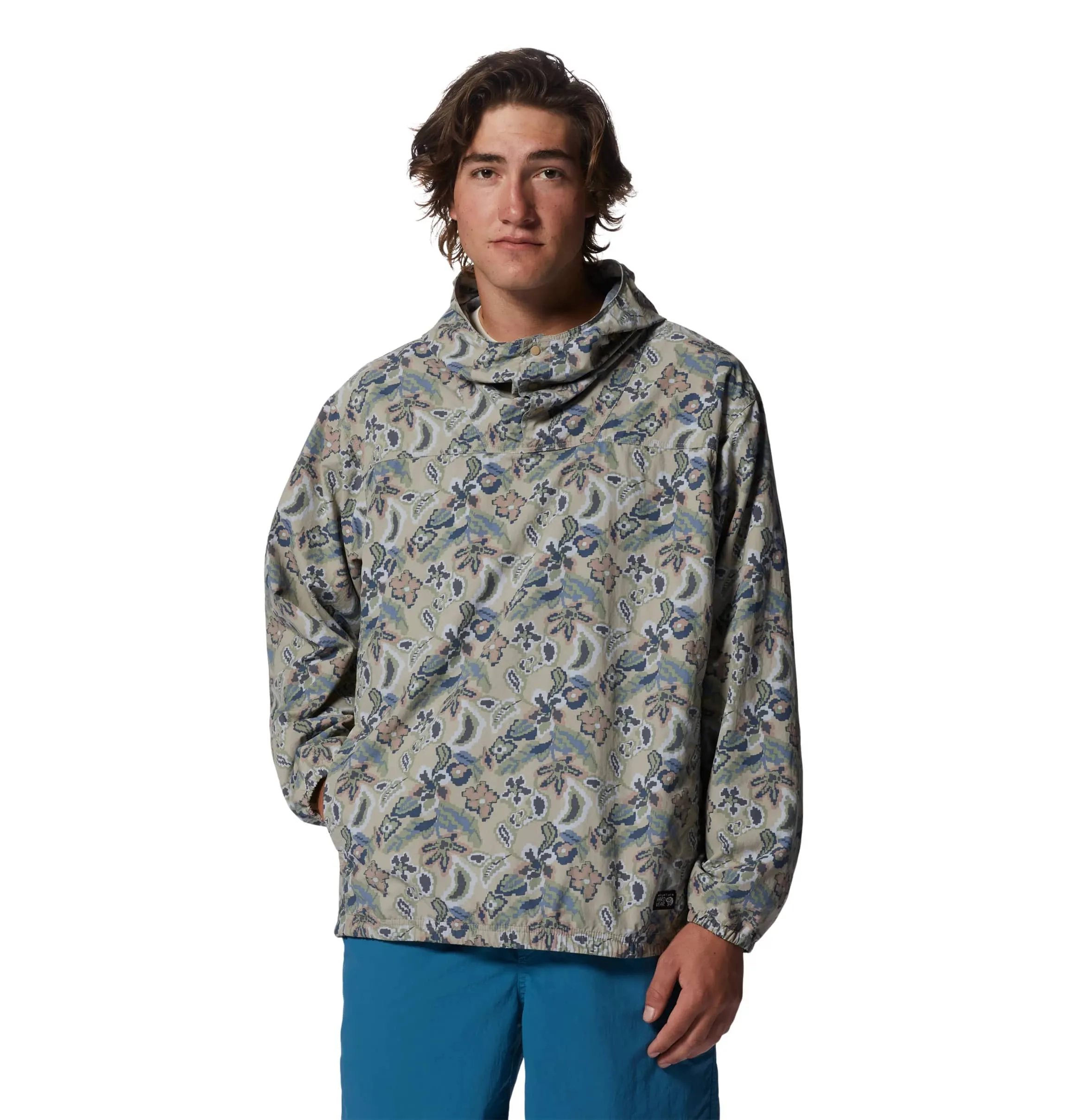 Men's Stryder Anorak - Badlands Kilim Floral Print - Medium