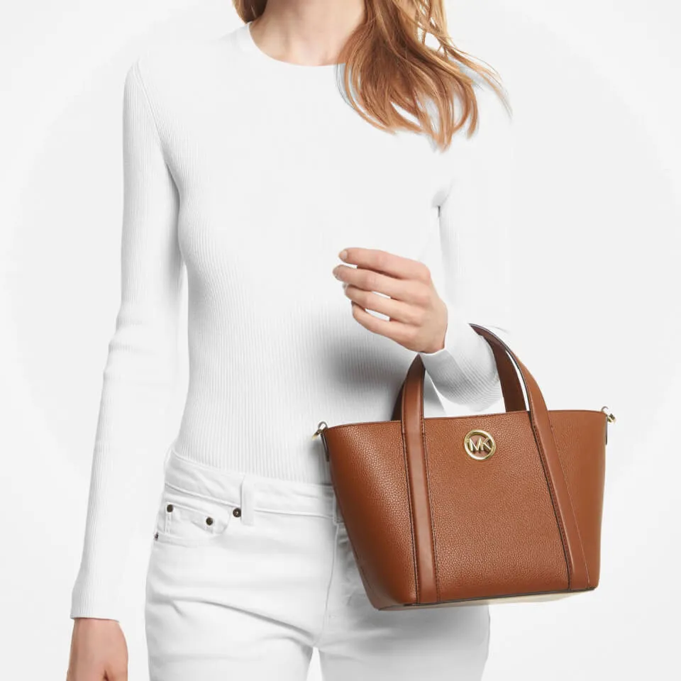 MICHAEL Michael Kors Hadleigh Small Leather Tote Bag