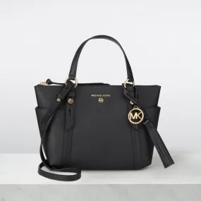 MICHAEL MICHAEL KORS Sullivan Small Top Zip Tote - Black