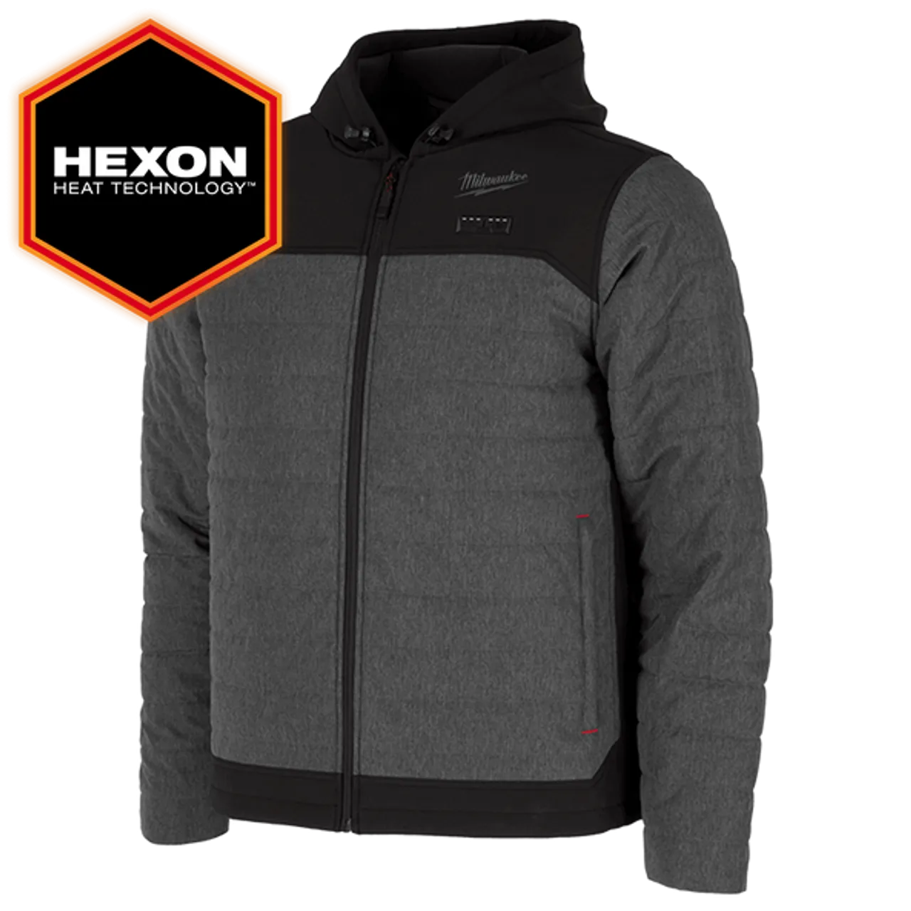 Milwaukee M12 AXIS™ Heated Jacket Grey - M12AHJGRY0