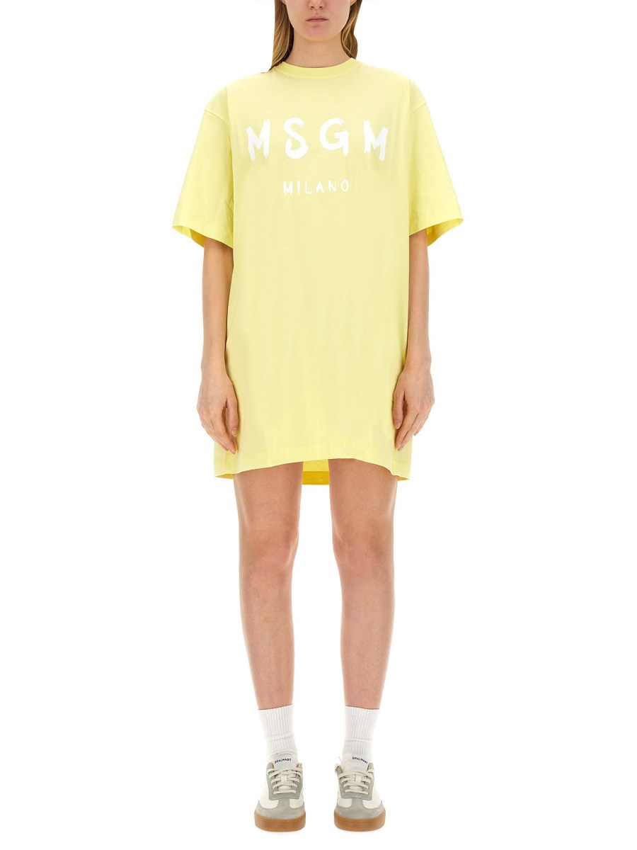 MSGM    T-SHIRT DRESS