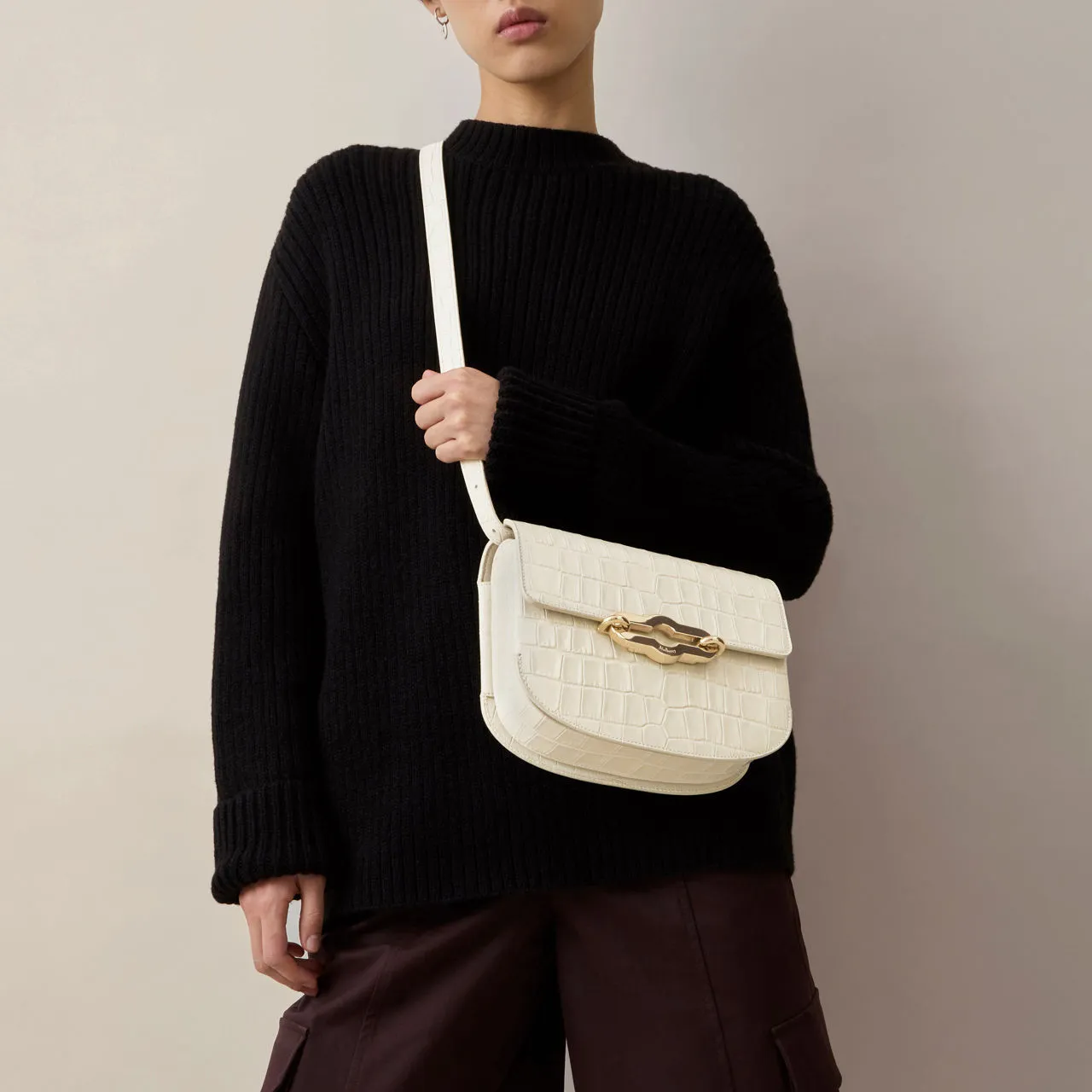 MULBERRY The Sustainable Edit Pimlico Satchel - Eggshell