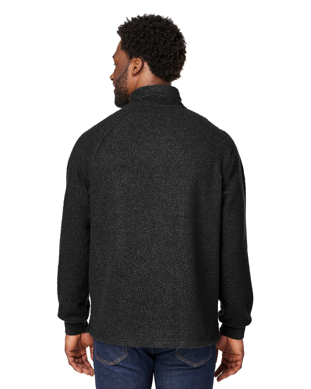 North End NE713 Men's Aura Sweater Fleece Quarter-Zip SKU: NE713