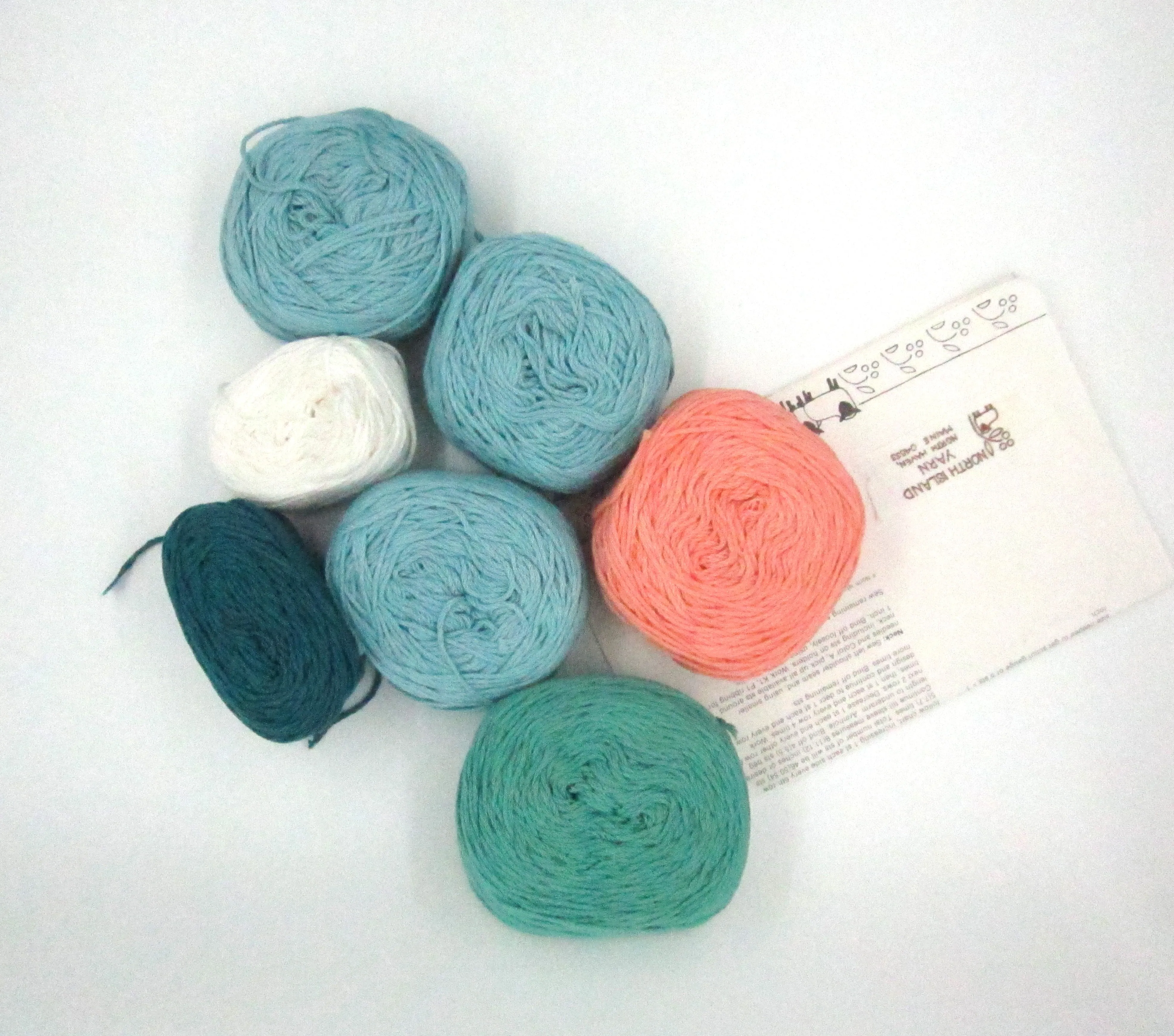 North Island Yarns Cotton Child's Sweater Knitting Kit