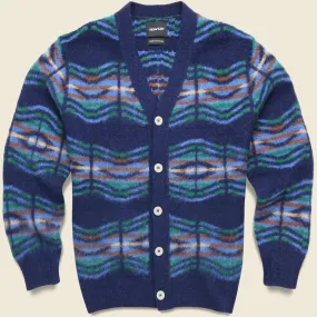 Out of This World Cardigan - Magic Blue