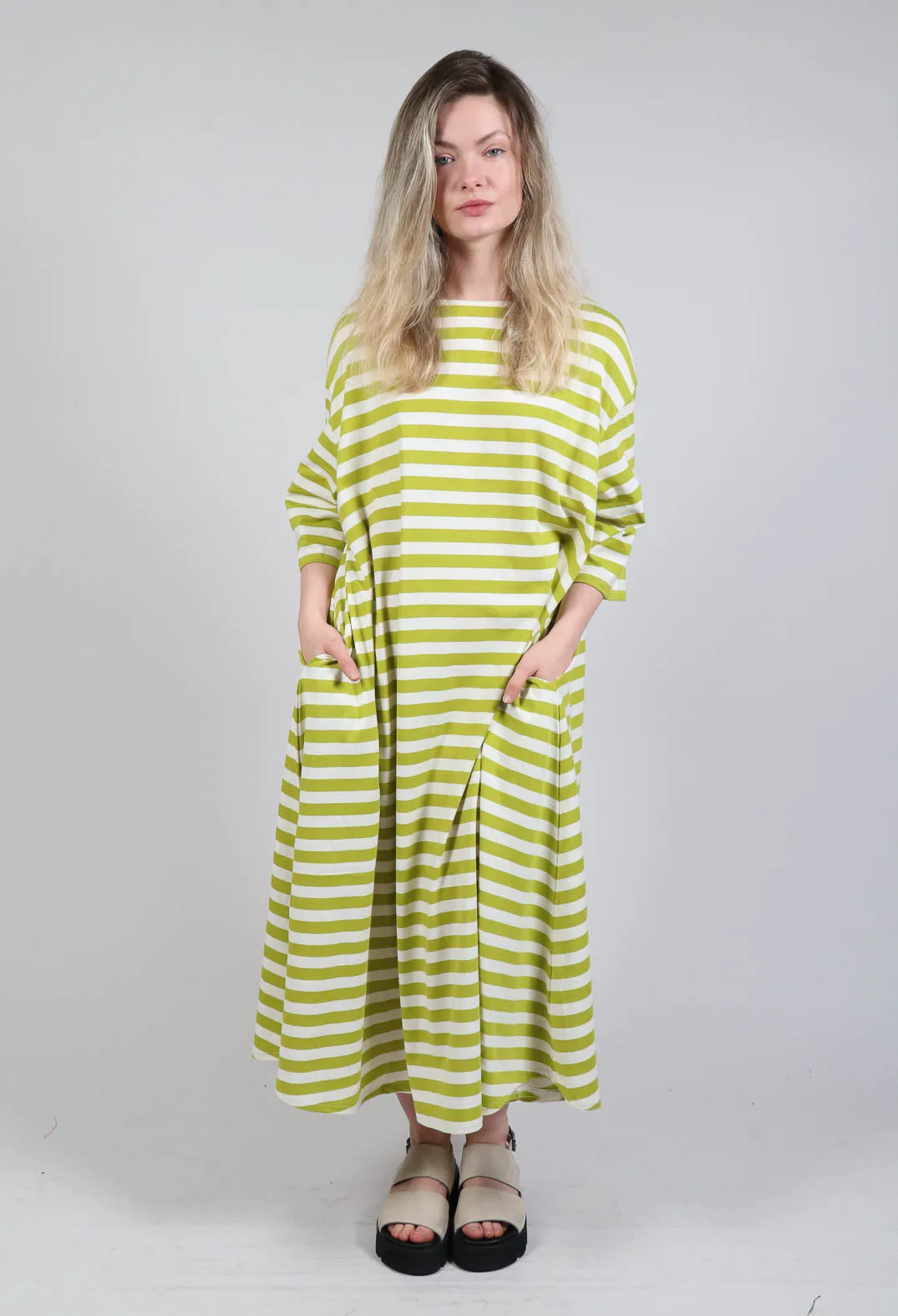 Oversized T-Shirt Dress in Pistachio