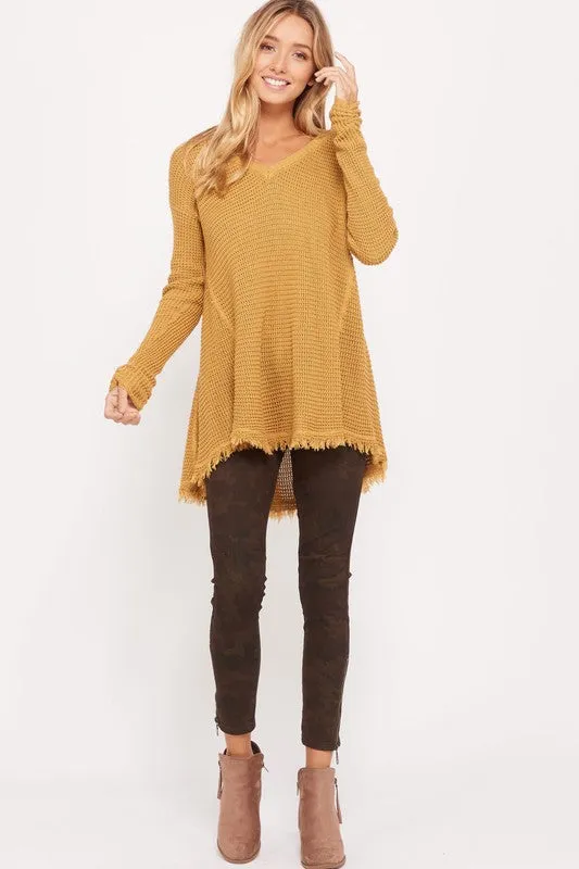 Oversized Thermal Sweater in More Colors