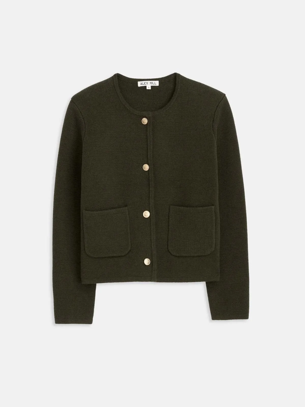 Paris Sweater Jacket - Olive