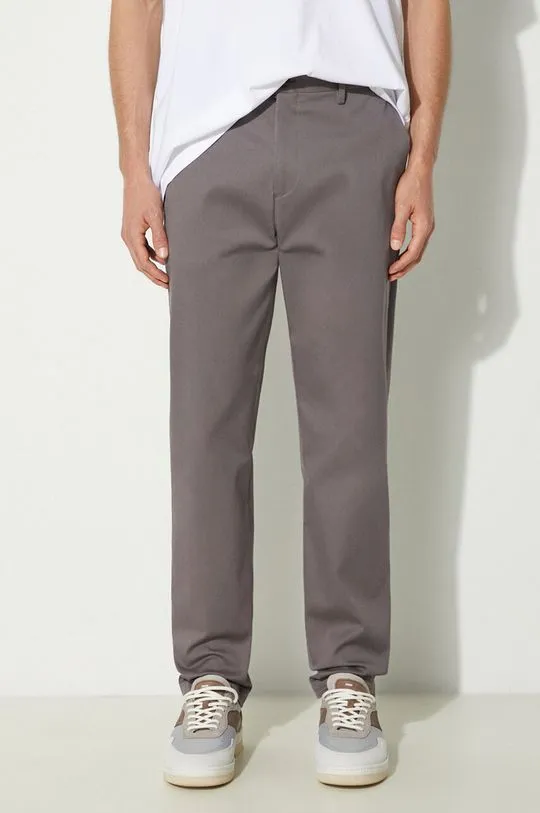 Paul Smith trousers men's gray color M1R-055Z-N02138