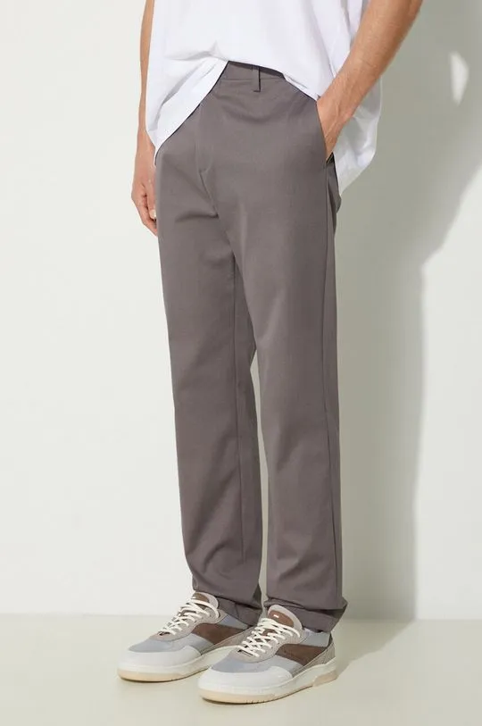 Paul Smith trousers men's gray color M1R-055Z-N02138