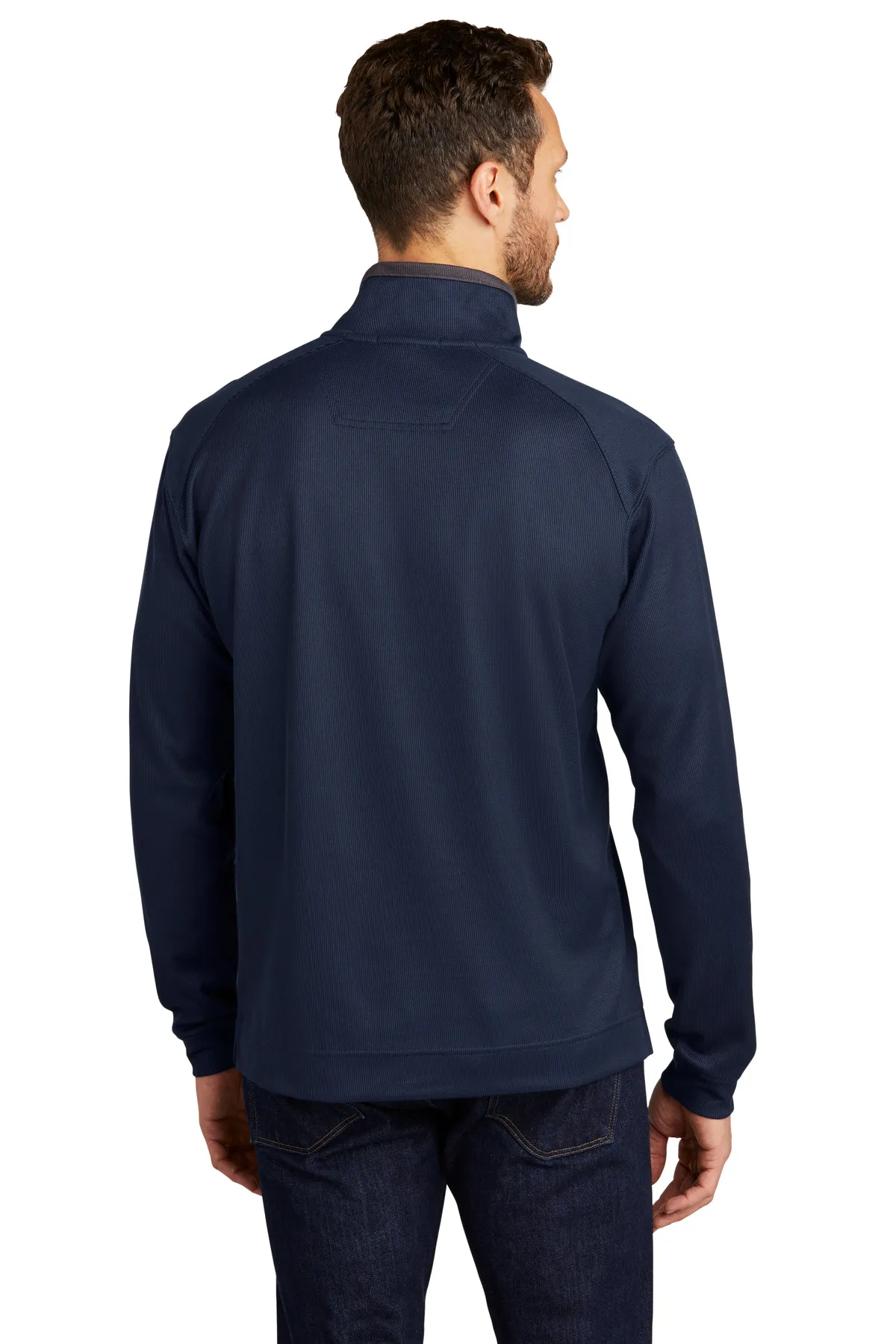 Port Authority K805    Vertical Texture 1/4-Zip Pullover SKU: K805