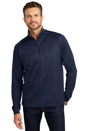 Port Authority K805    Vertical Texture 1/4-Zip Pullover SKU: K805