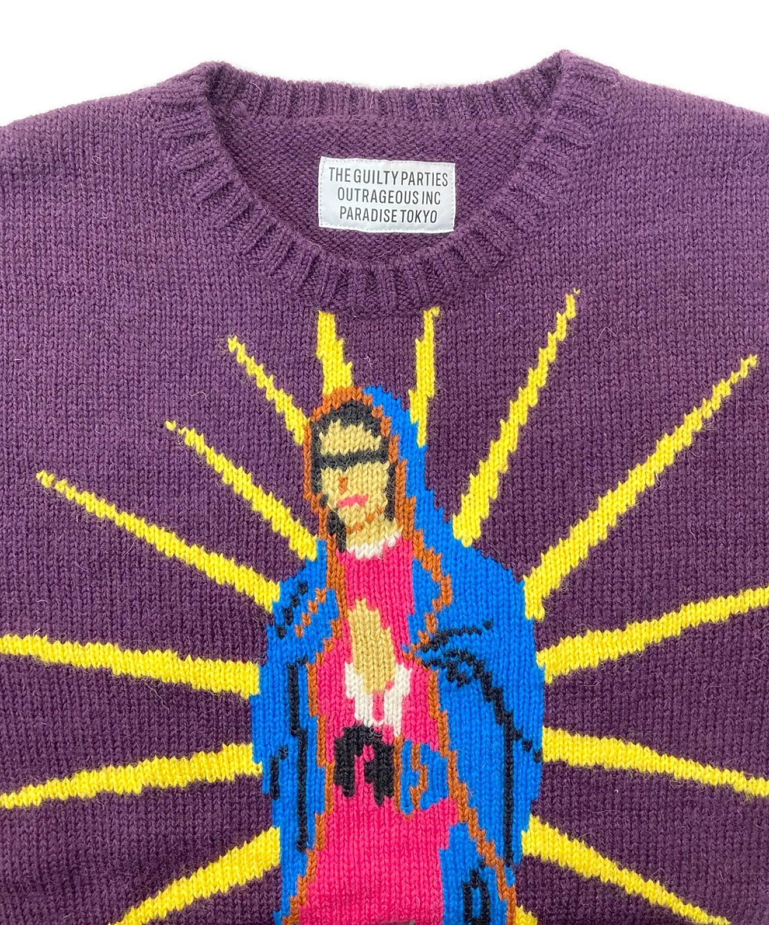 [Pre-owned] WACKO MARIA Knit Jacquard Sweater