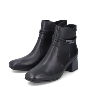 Rieker SUSI Black Ankle Boots