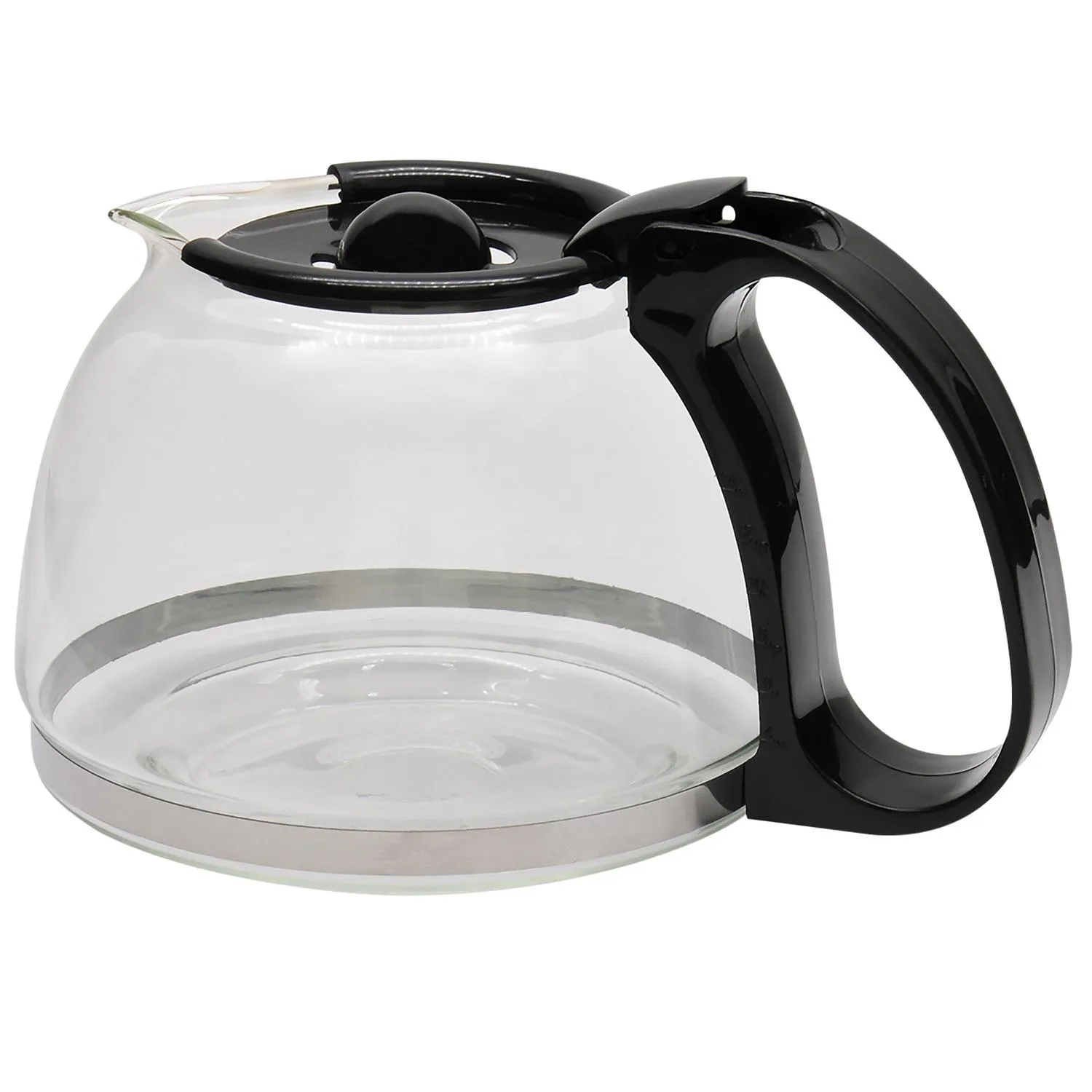 RoadPro 12 V Black/Clear Coffee Maker 1 pk