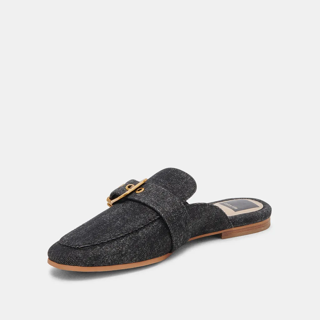 SANTEL FLATS CARBON DENIM– Dolce Vita 6967322837058