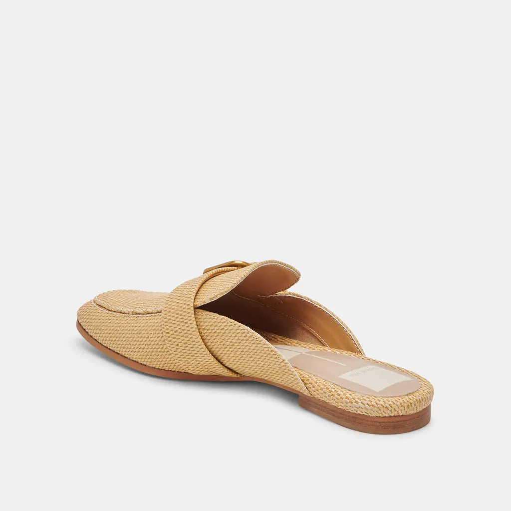 SANTEL FLATS HONEY RAFFIA– Dolce Vita 6967322869826