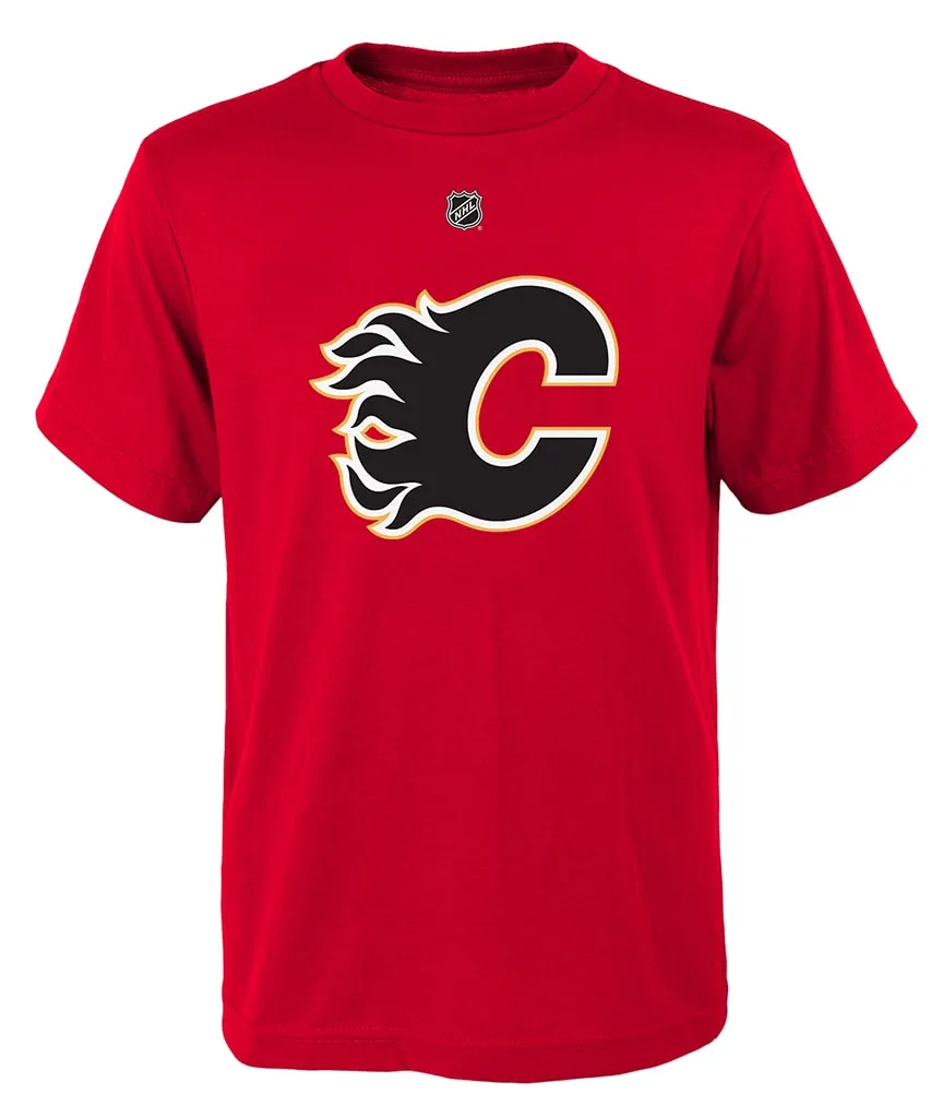 SEAN MONAHAN CALGARY FLAMES JUNIOR PLAYER T SHIRT