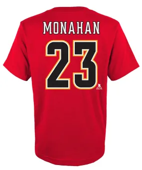 SEAN MONAHAN CALGARY FLAMES JUNIOR PLAYER T SHIRT