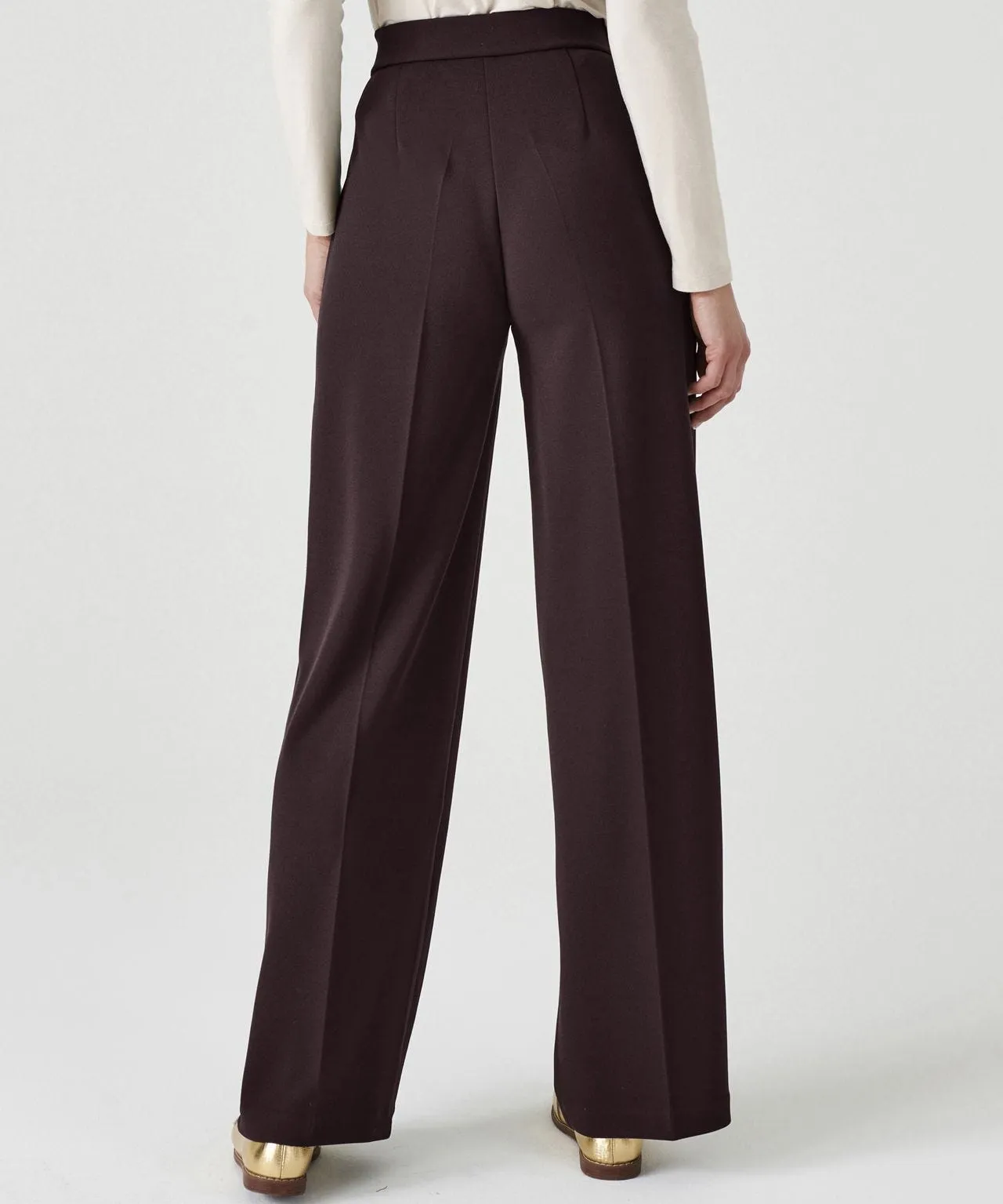 Secret Stretch Wide-Leg Comfort Fit Trousers