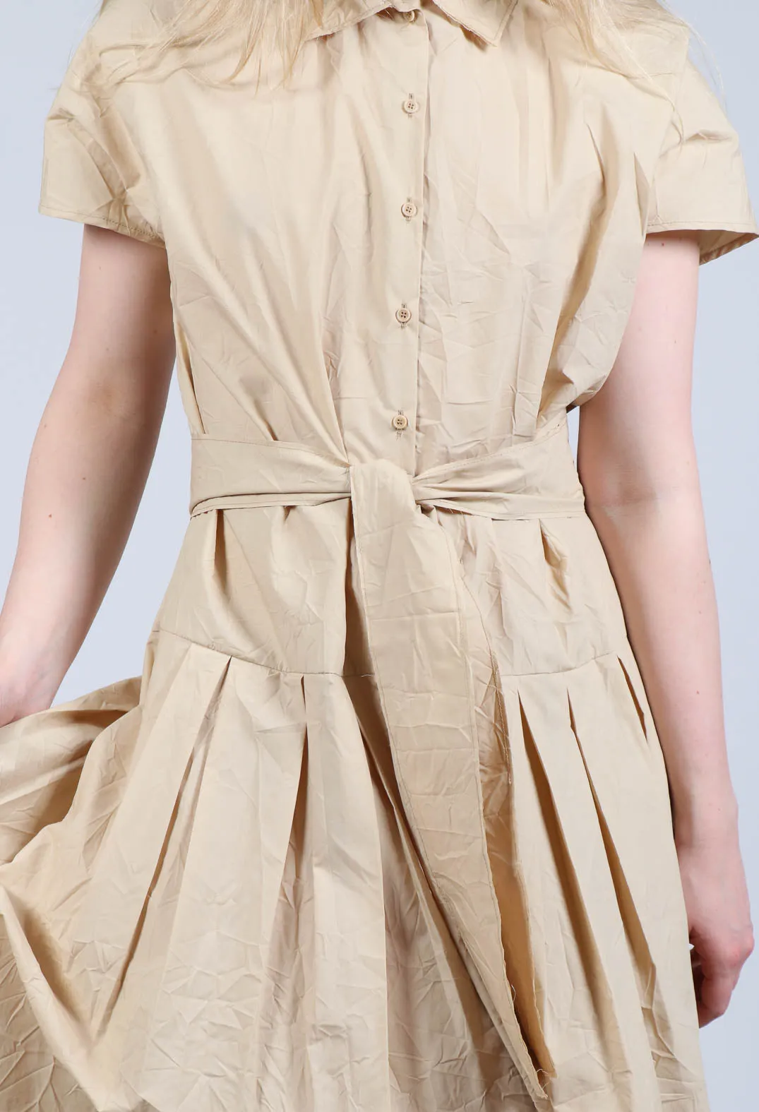 Shirt Dress in Honey