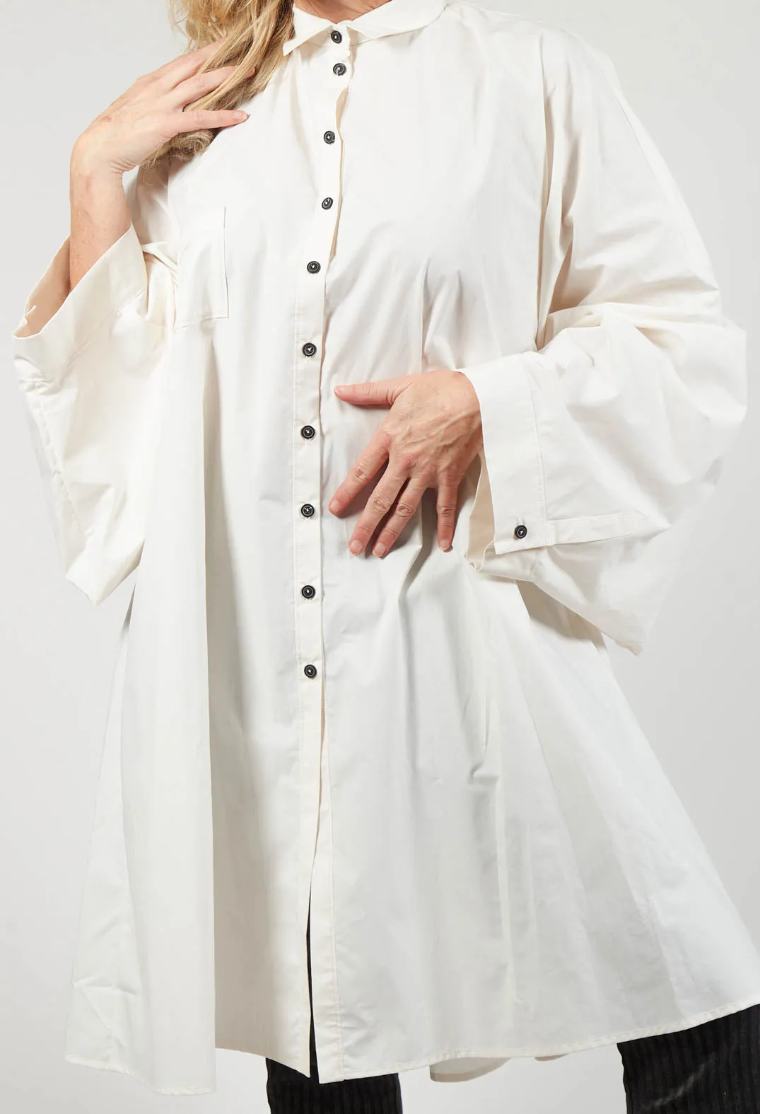 Shirt Dress in Zucchero