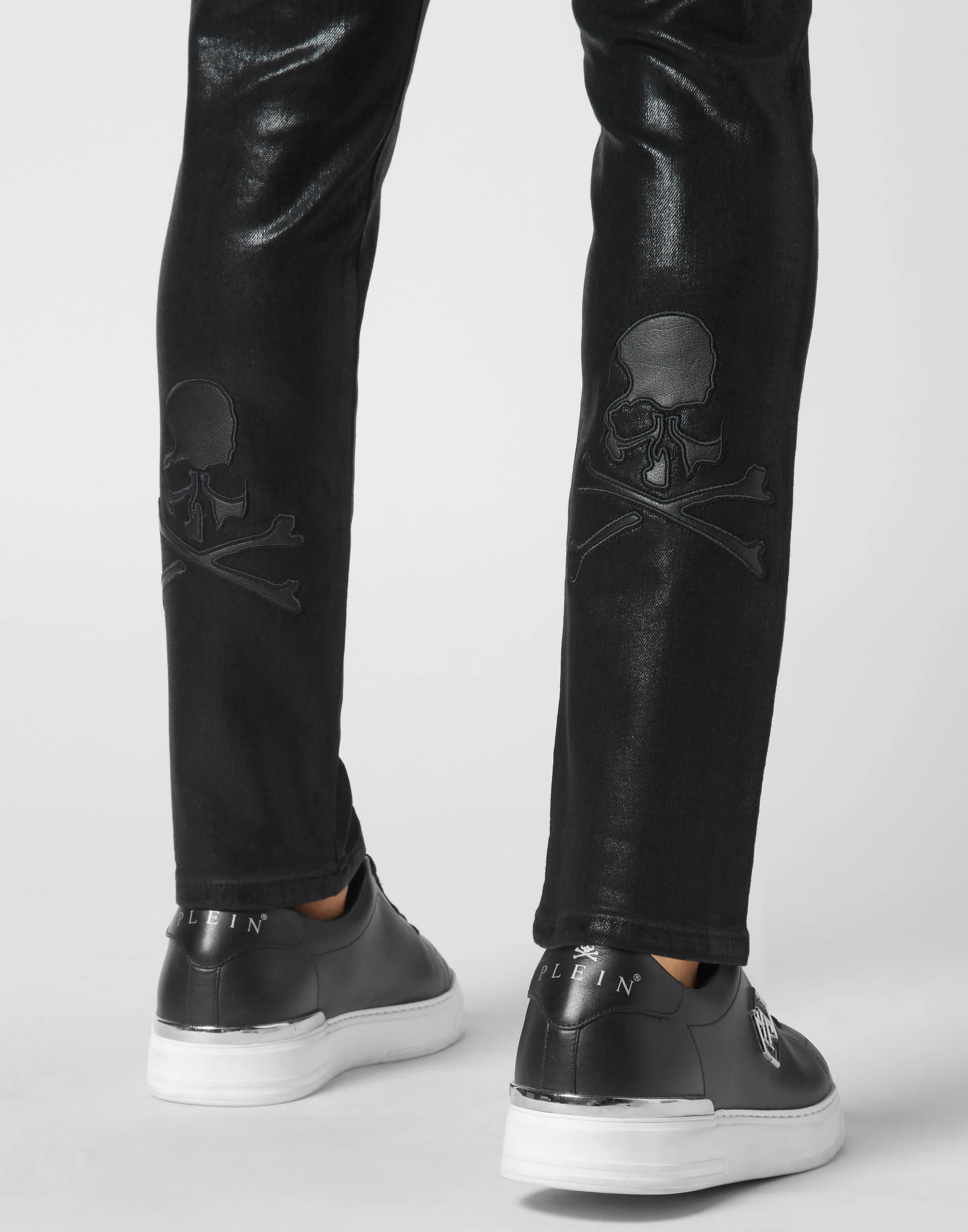 Skinny Trousers Skull