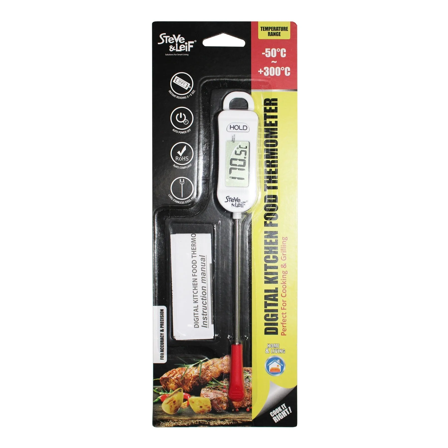 SL DIGITAL KITCHEN THERMOMETER FOR COOKING SL-5066