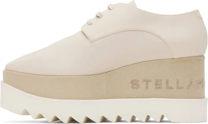 Stella McCartney Beige Elyse Oxfords