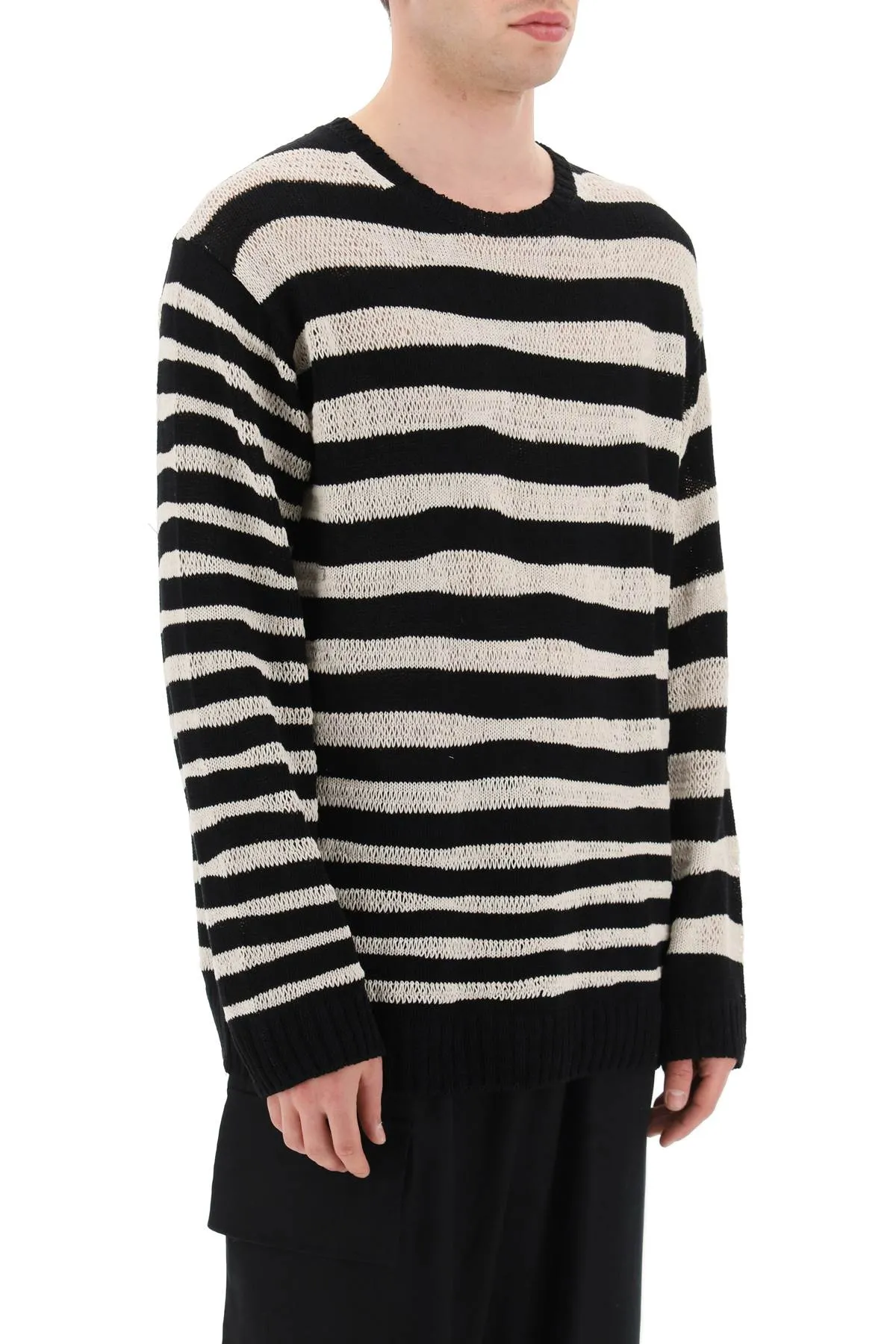 Striped Pure Cotton Sweater