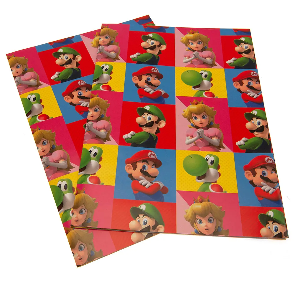 Super Mario Gift Wrap