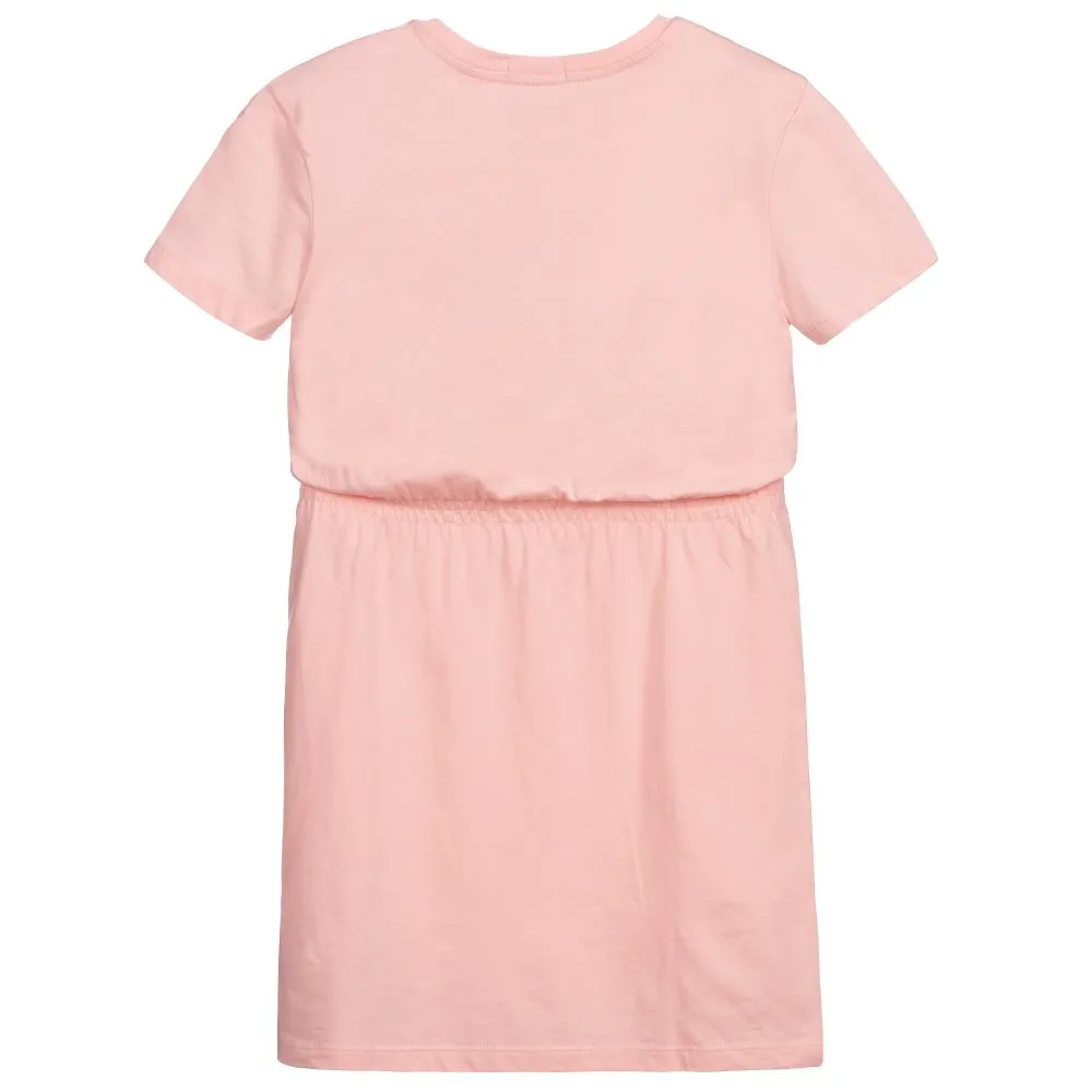 Teen Girls Pink T-Shirt Dress