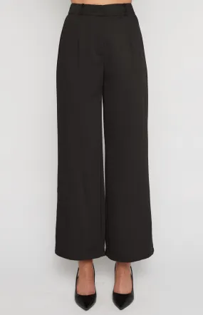  Textured High Waisted Wide Leg Pants (WPA250A)