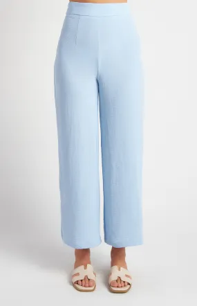 Textured Wide Leg Pants (SPA362A)