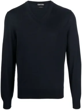 TOM FORD Luxurious V-Neck Wool Sweater