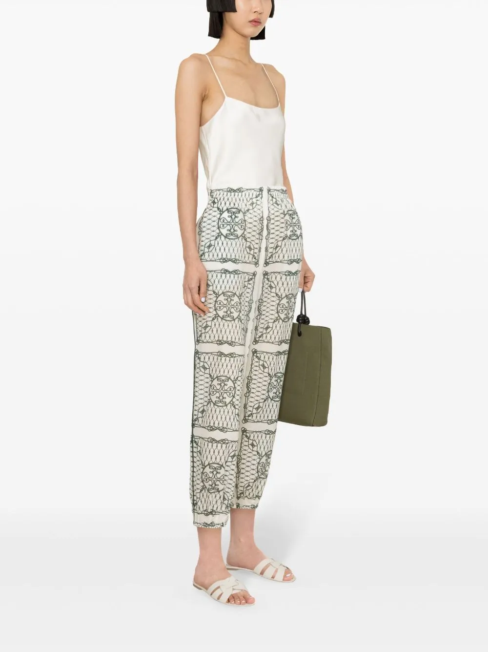 Tory Burch Trousers White