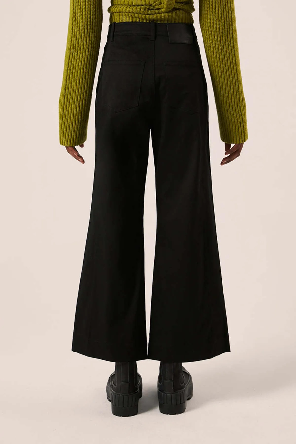 Twill Culottes - Black