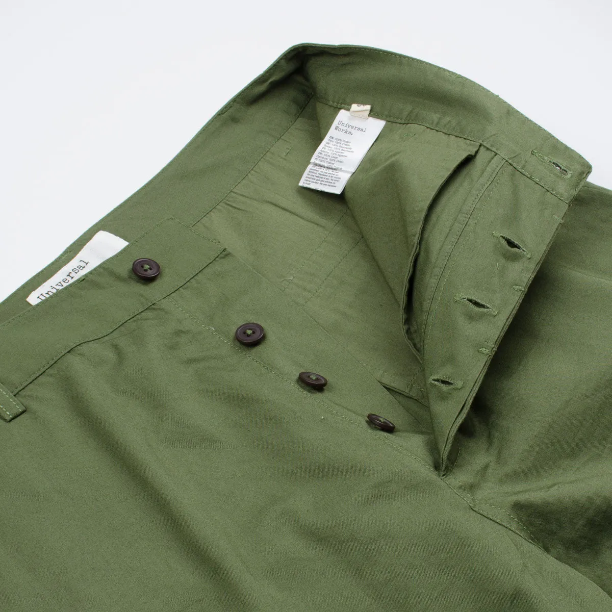 Universal Works - Military Chino Fine Twill - Olive