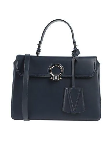 Versace Women Handbag Dark blue -- --