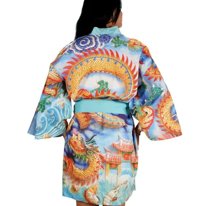 VIBES KIMONO MARE DRAGON WATER