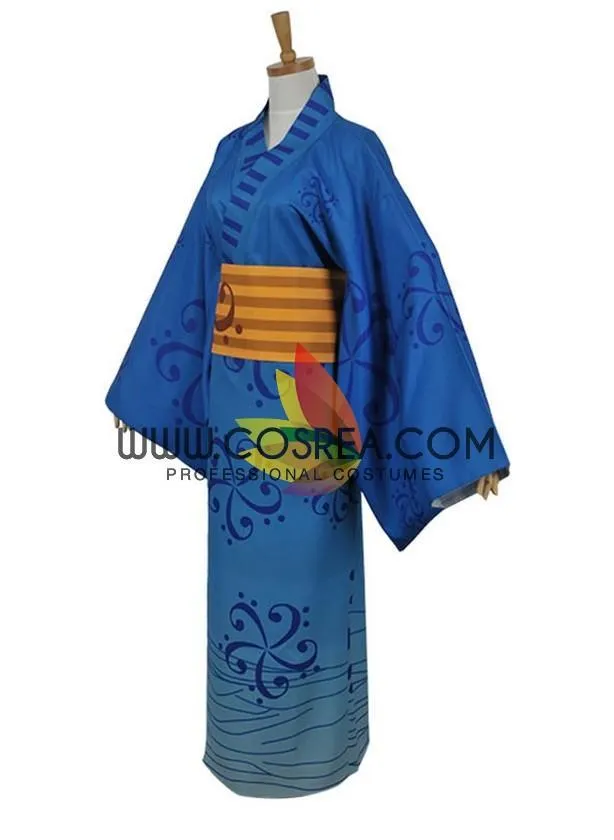 Vocaloid Project Diva Len Kimono Cosplay Costume