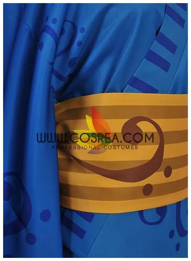 Vocaloid Project Diva Len Kimono Cosplay Costume