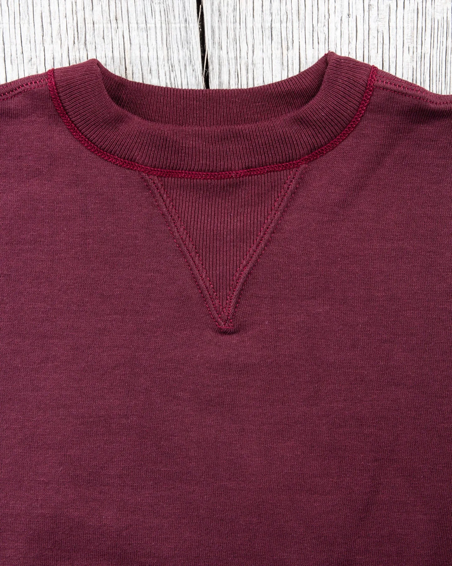 Warehouse & Co Lot. 403 Loop-Wheel Sweatshirt Bordeaux